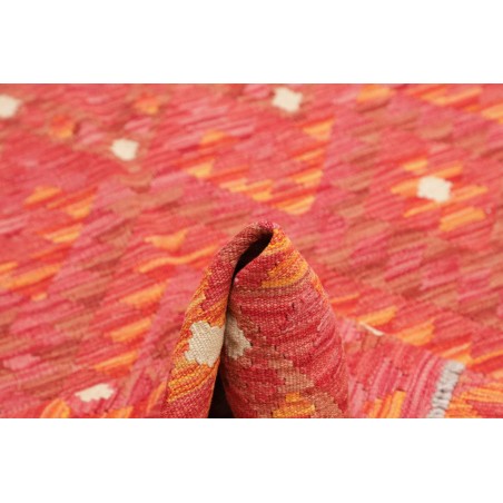 Tappeto Kilim Afghanistan rosso 106x144