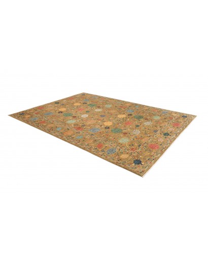 Tappeto Shahi Fine Pakistan arancione grigio 207x302
