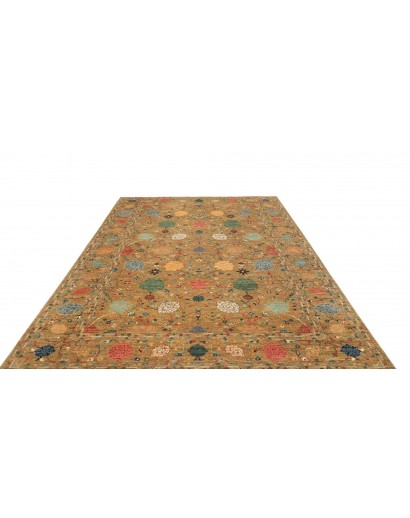 Tappeto Shahi Fine Pakistan arancione grigio 207x302
