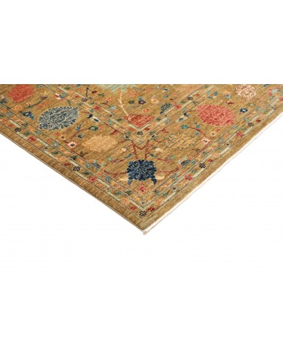 Tappeto Shahi Fine Pakistan arancione grigio 207x302