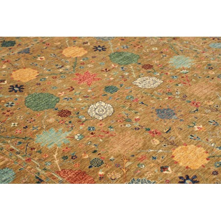 Tappeto Shahi Fine Pakistan arancione grigio 207x302