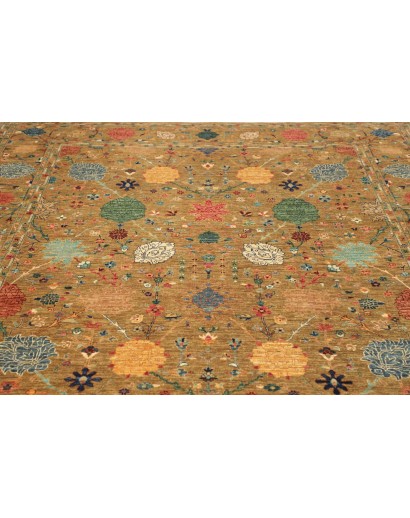 Tappeto Shahi Fine Pakistan arancione grigio 207x302