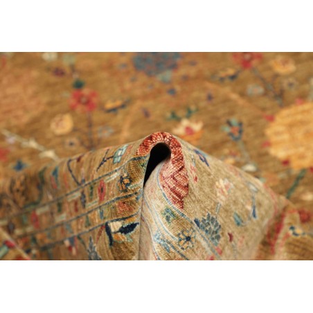 Tappeto Shahi Fine Pakistan arancione grigio 207x302