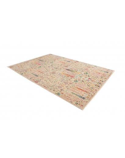 Tappeto Shahi Fine Pakistan marrone beige 204x293