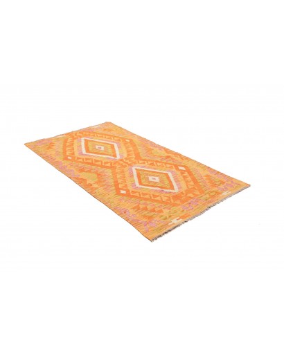 Tappeto Kilim Afghanistan marrone beige 98x165