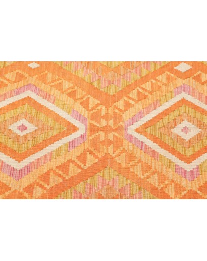 Tappeto Kilim Afghanistan marrone beige 98x165