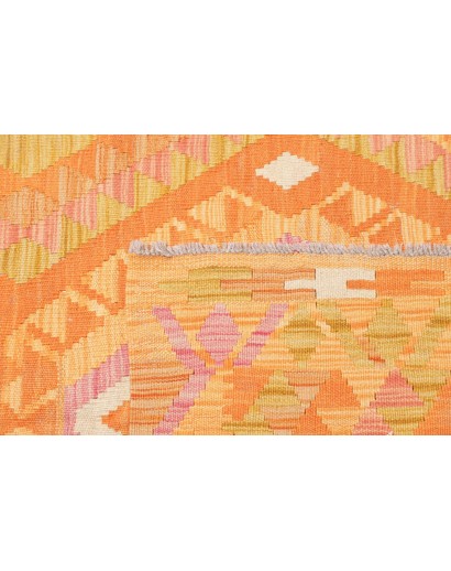 Tappeto Kilim Afghanistan marrone beige 98x165