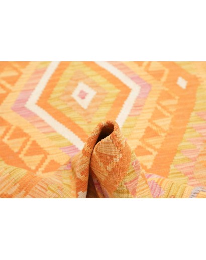 Tappeto Kilim Afghanistan marrone beige 98x165