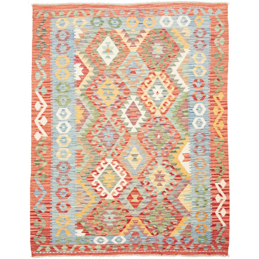 Tappeto Kilim Afghanistan marrone 158x198