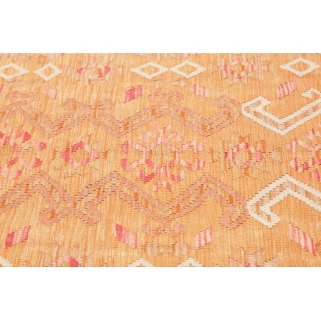 Tappeto Kilim Afghanistan marrone giallo 155x201