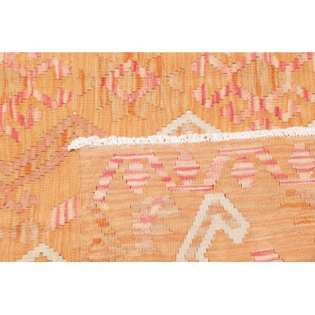 Tappeto Kilim Afghanistan marrone giallo 155x201