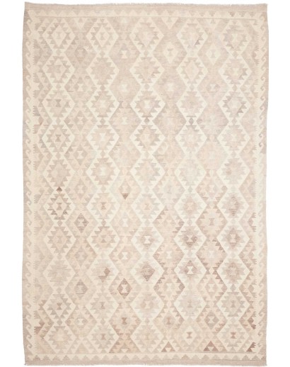Tappeto Kilim Afghanistan bianco 200x296