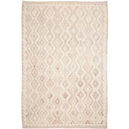 Tappeto Kilim Afghanistan bianco 200x296
