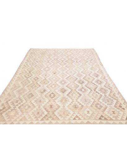 Tappeto Kilim Afghanistan bianco 200x296