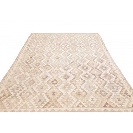 Tappeto Kilim Afghanistan bianco 200x296