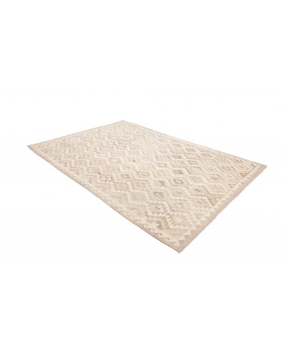 Tappeto Kilim Afghanistan bianco 200x296