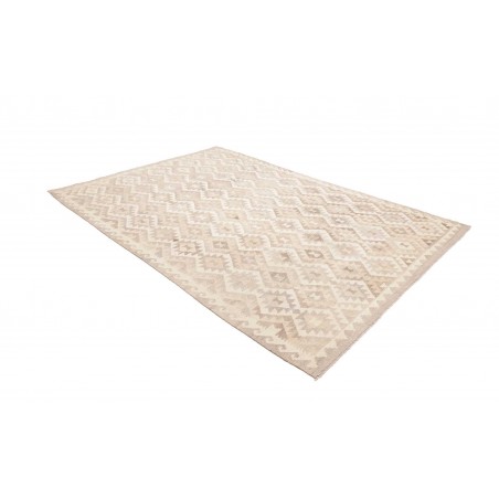 Tappeto Kilim Afghanistan bianco 200x296