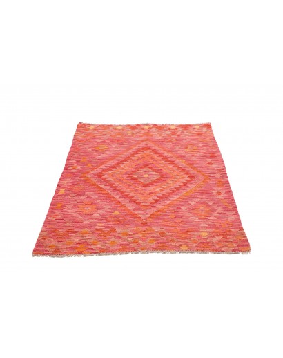 Tappeto Kilim Afghanistan rosso 106x150