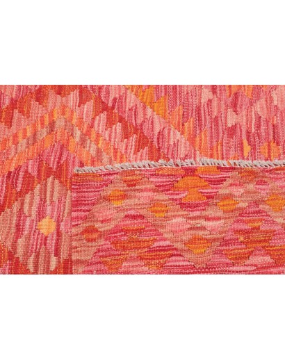 Tappeto Kilim Afghanistan rosso 106x150