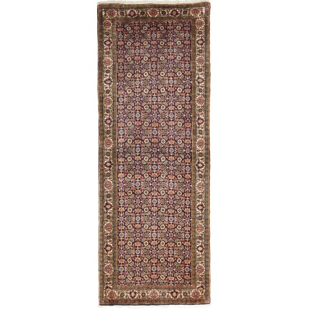 Tappeto Bidjar Persia azzurro giallo 77x207