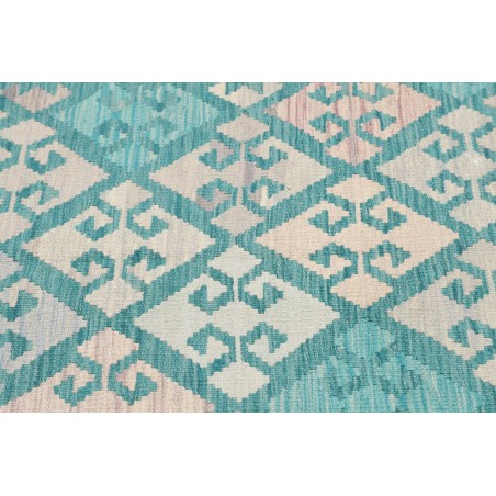 Tappeto Kilim Afghanistan beige blu 100x152