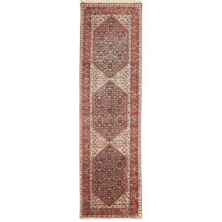 Tappeto Bidjar Persia rosso giallo 68x255