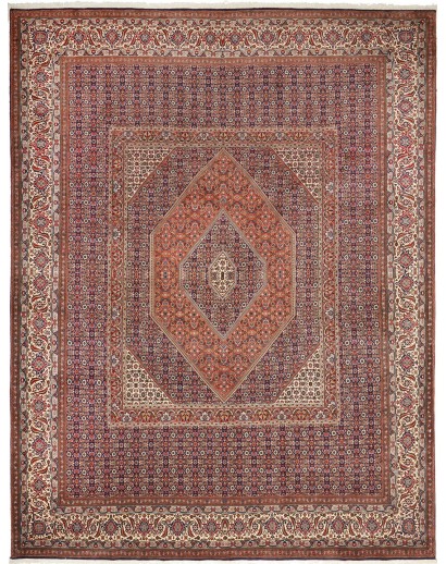 Tappeto Bidjar Persia azzurro bianco 294x395
