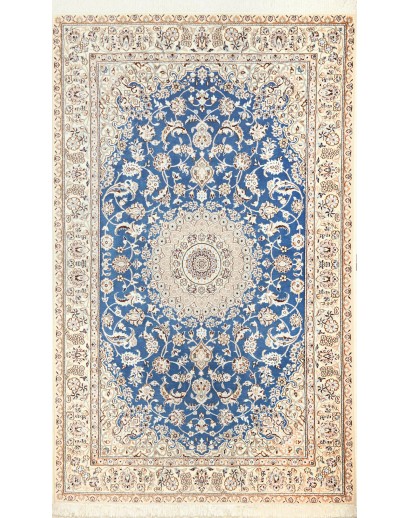 Tappeto Nain 9La Persia bianco grigio 150x235