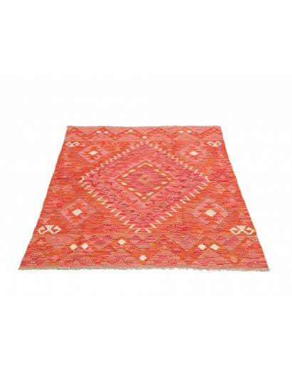 Tappeto Kilim Afghanistan rosso 102x147