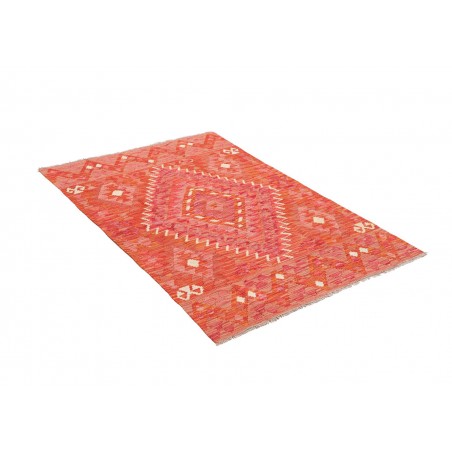 Tappeto Kilim Afghanistan rosso 102x147