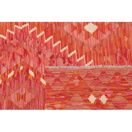 Tappeto Kilim Afghanistan rosso 102x147