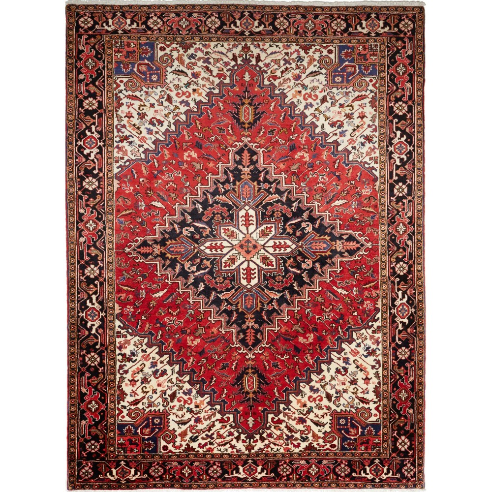 Tappeto Gorawan Persia marrone giallo 258x350