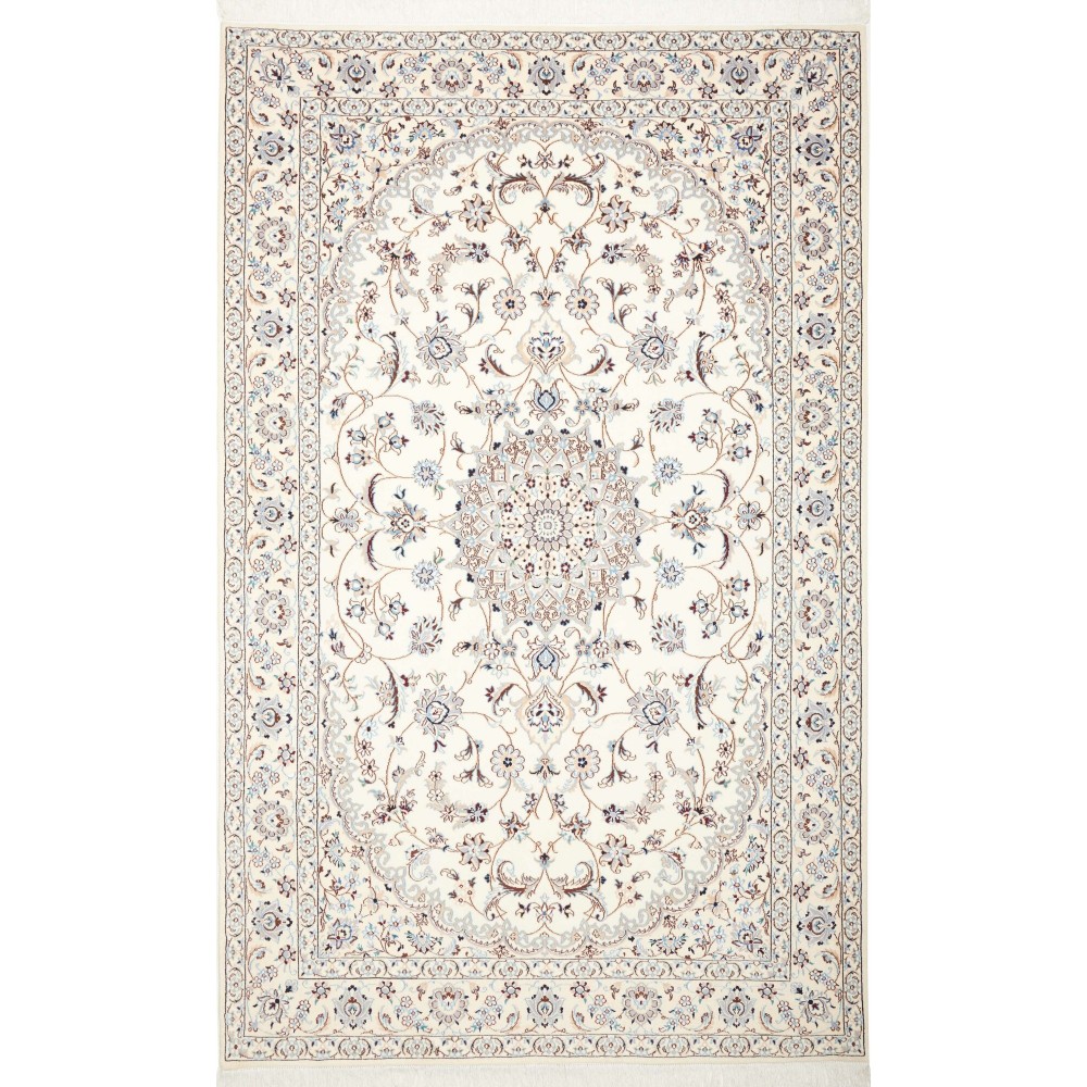 Tappeto Nain 9La Persia bianco beige 168x272