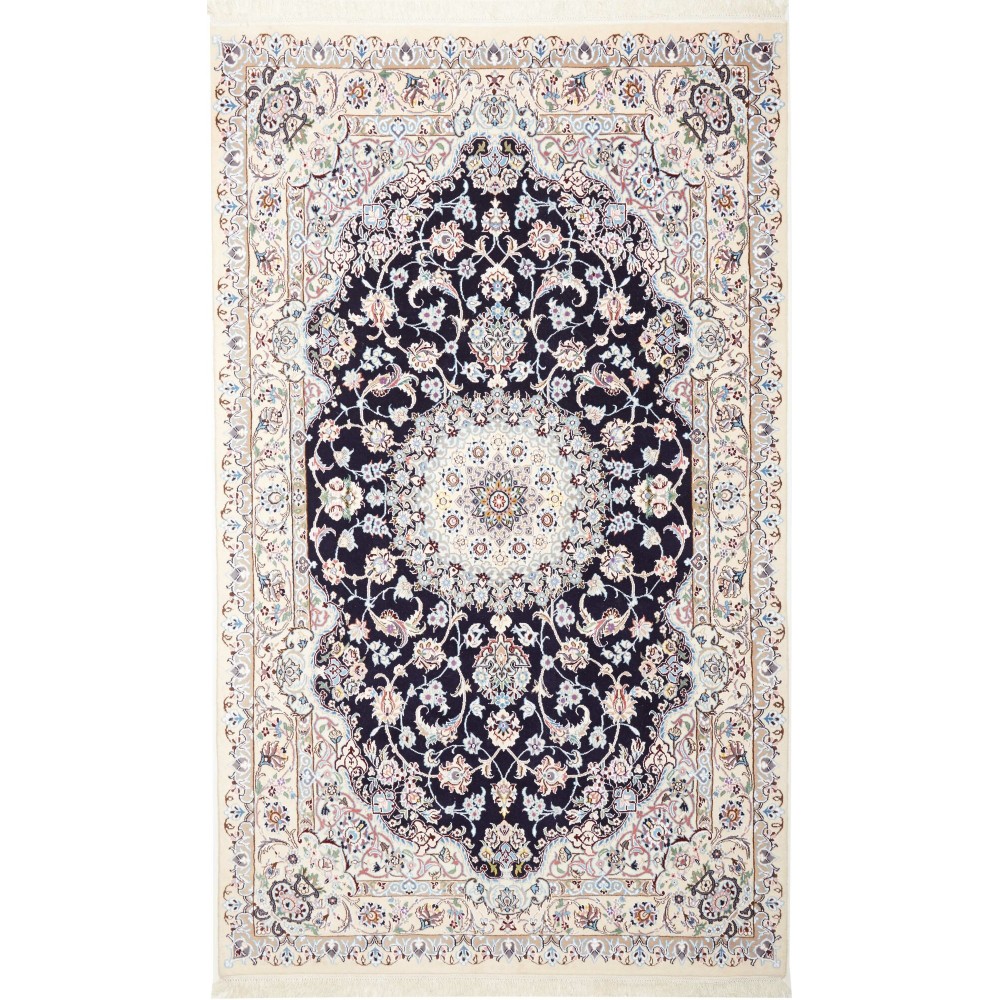 Tappeto Nain 9La Persia bianco grigio 146x246