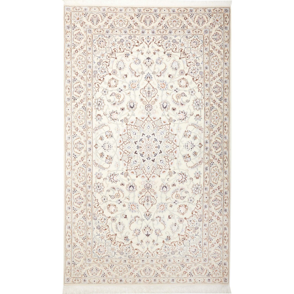Tappeto Nain 9La Persia bianco azzurro 155x264