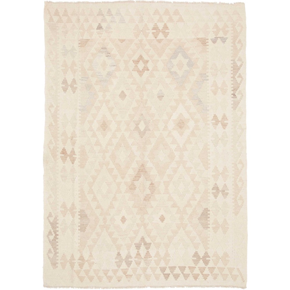 Tappeto Kilim Afghanistan bianco 133x184