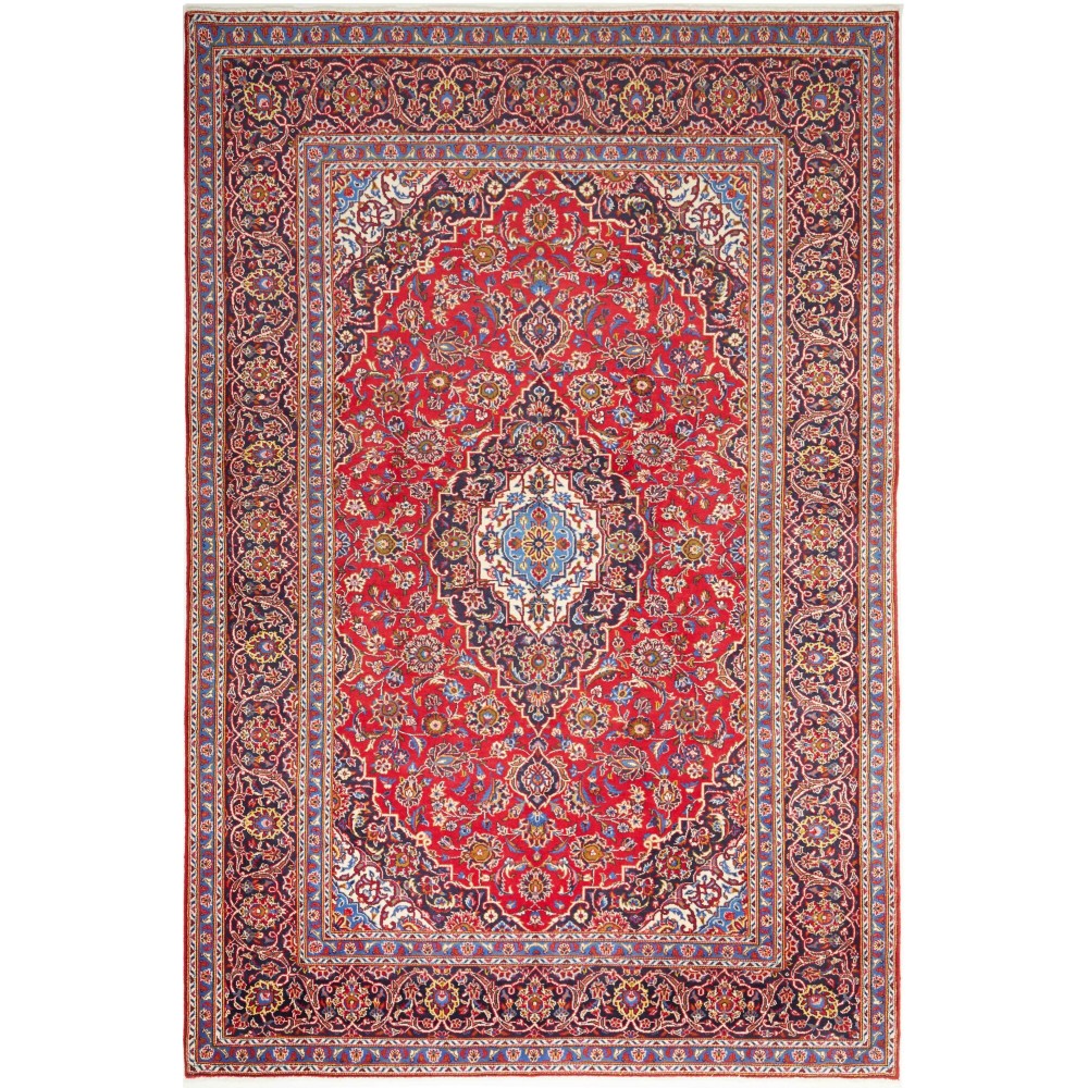 Tappeto Ardakan Persia marrone giallo 198x298