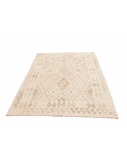 Tappeto Kilim Afghanistan bianco 133x184