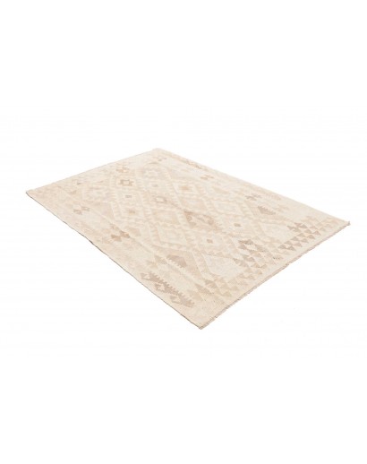 Tappeto Kilim Afghanistan bianco 133x184