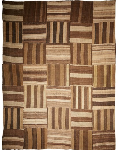 Tappeto Kilim Vintage Persia marrone 430x517