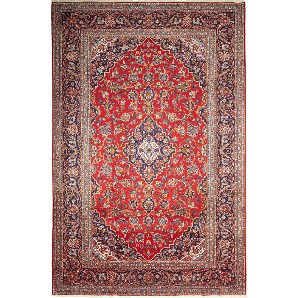 Tappeto Ardakan Persia marrone grigio 245x372