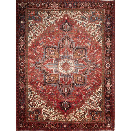 Tappeto Gorawan Persia marrone giallo 270x355