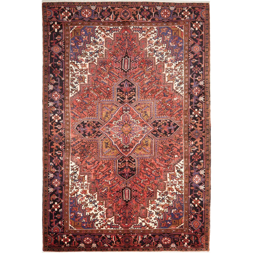 Tappeto Gorawan Persia marrone arancione 204x308