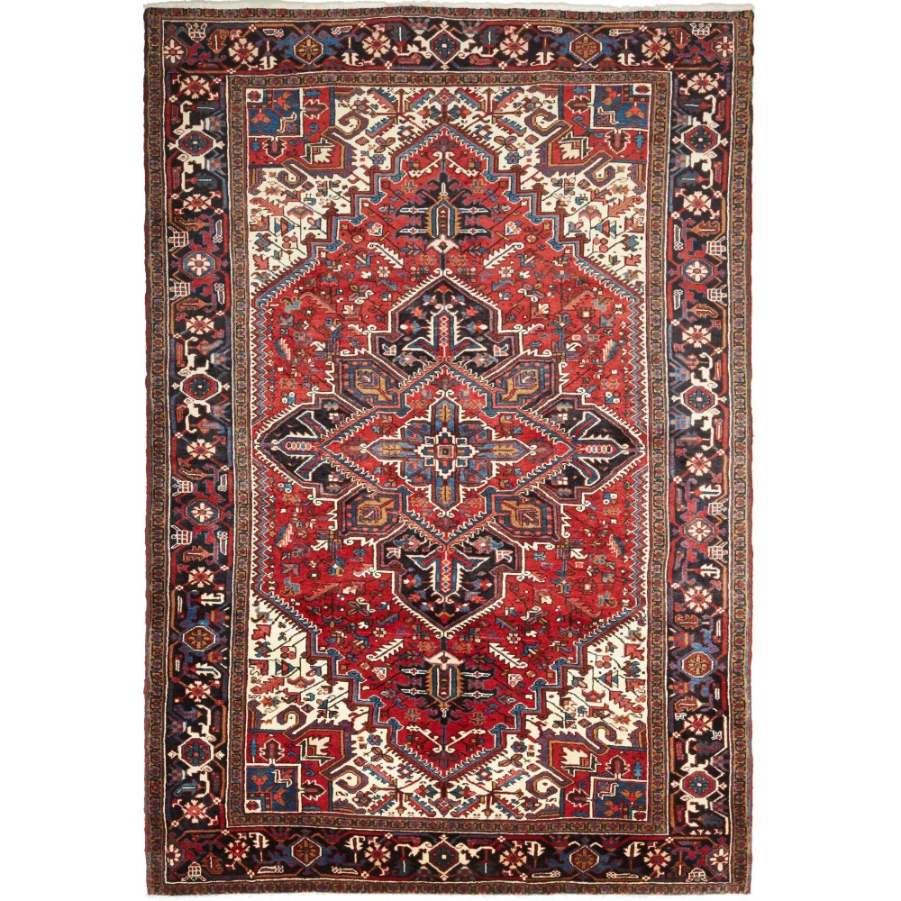 Tappeto Gorawan Persia marrone giallo 205x302