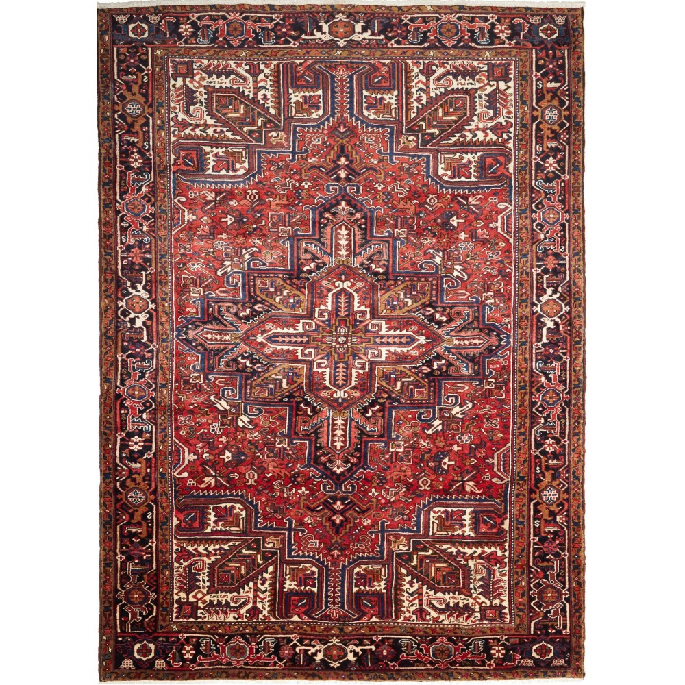 Tappeto Gorawan Persia marrone giallo 240x343