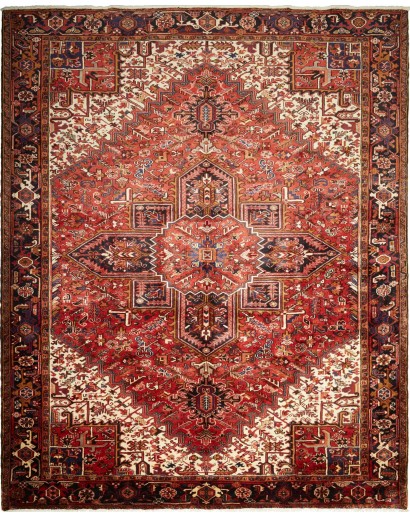Tappeto Gorawan Persia marrone giallo 290x358