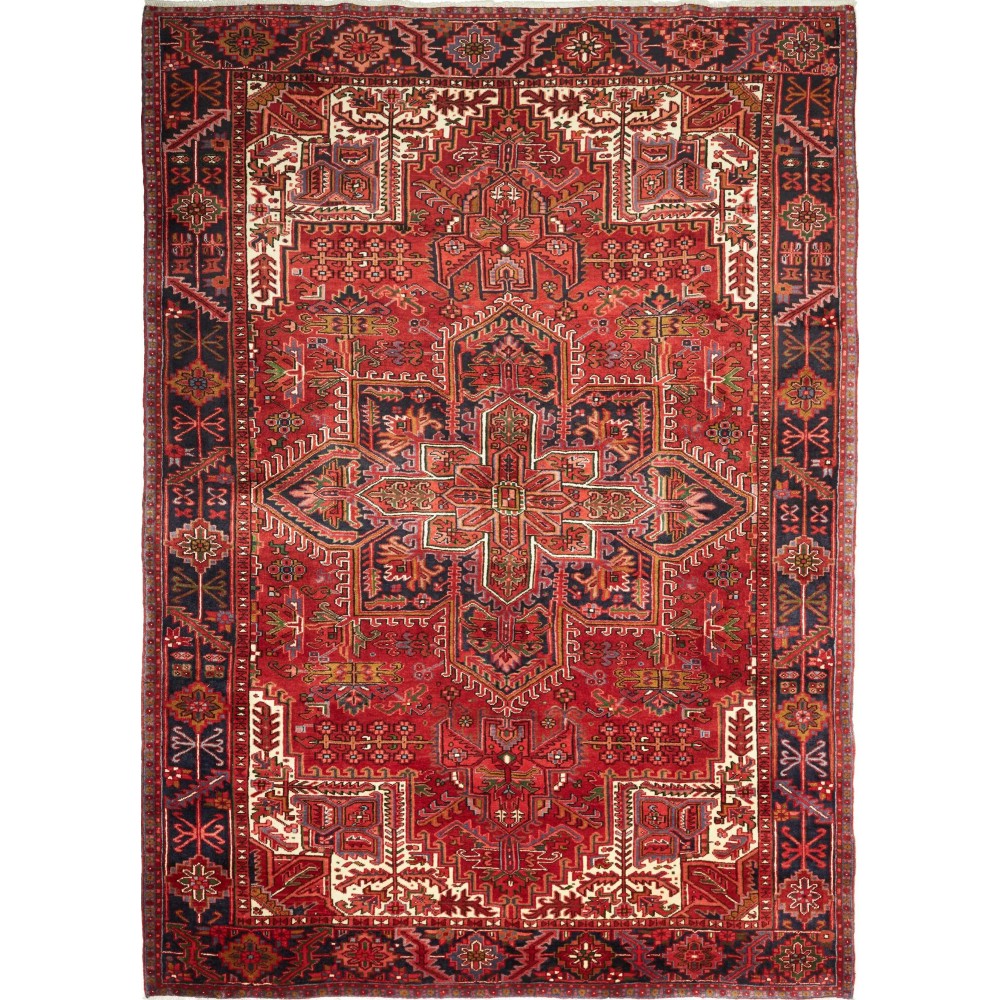 Tappeto Gorawan Persia marrone giallo 255x352