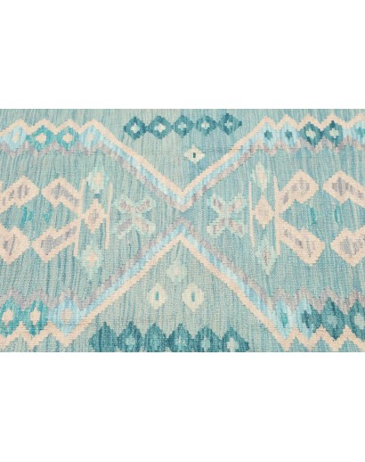 Tappeto Kilim Afghanistan beige bianco 100x153