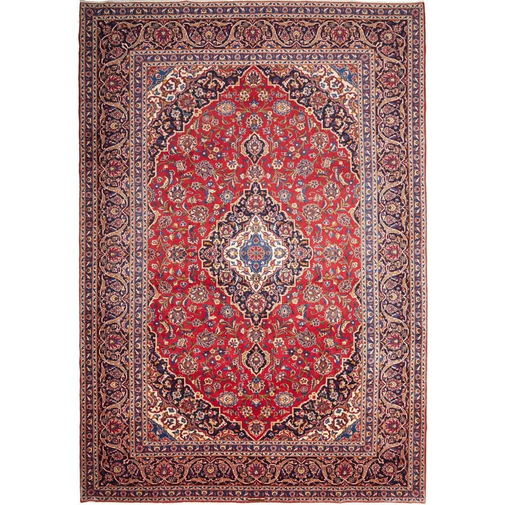Tappeto Ardakan Persia marrone giallo 250x363