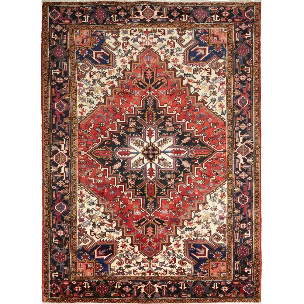 Tappeto Gorawan Persia marrone giallo 206x284